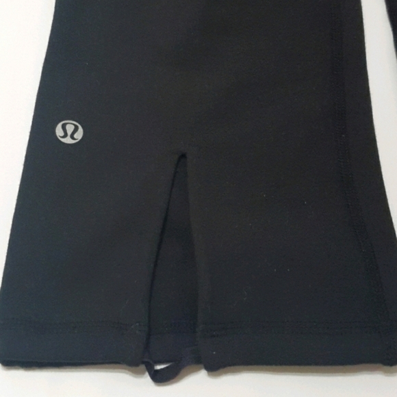 Lululemon Sable Black striped Cropped leggings - Picture 4 of 6
